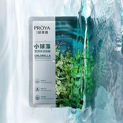 Z6尊龙备用入口小球藻莹润保湿面膜
